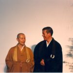 Jiun roshi, with Prabhasa Dharma zenji, 1992