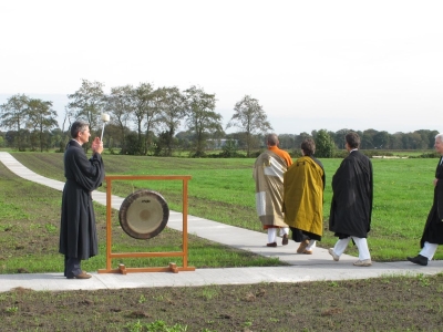 Opening of the kinhin paths